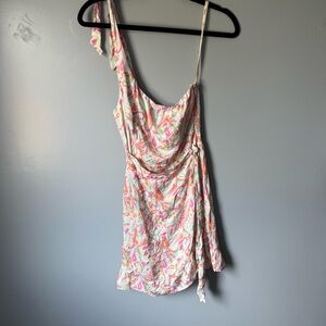 Shore Tie Shoulder Mini Dress Size XS NWT